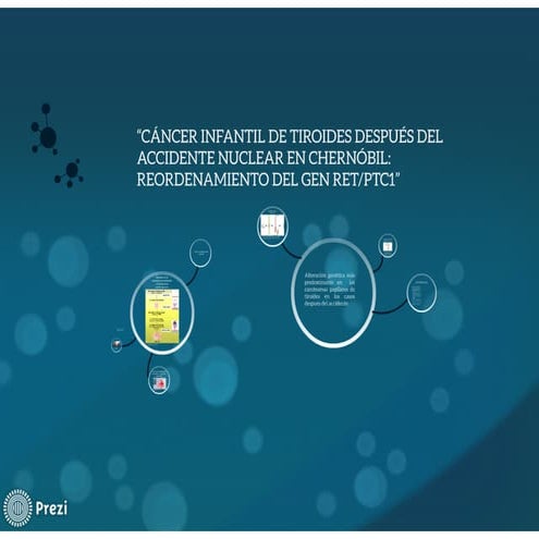 REORDENAMIENTO DEL GEN RET/PTC1 EN CANCER INFANTIL DE TIROIDES