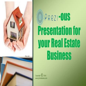 How to snag your customer's "YES!" with your PREZI-ous presentation.