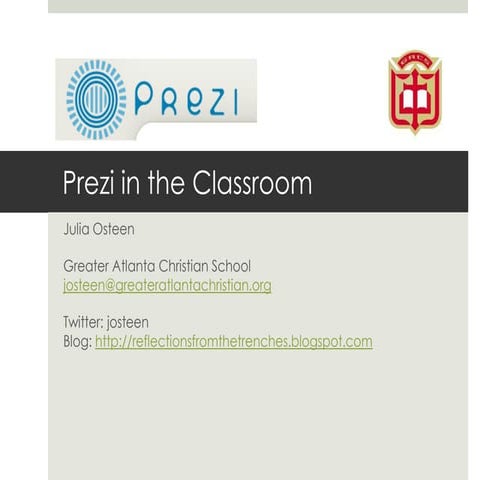 Prezi in the Classroom