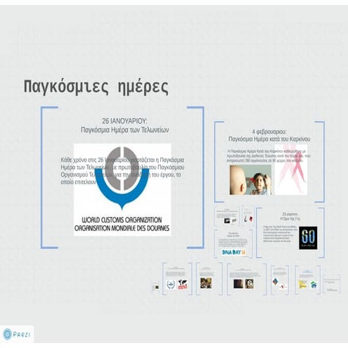 Παγκόσμιες μέρες