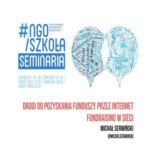 Drogi do pozyskania funduszy przez internet - fundraising w sieci