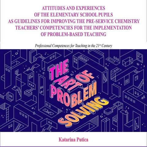 Improving pre-service chemistry teachers' competencies for problem-based teac...