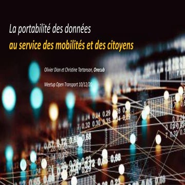 Prez onecub portrabilite_donnees_meetup_open_transport_10.12.2020