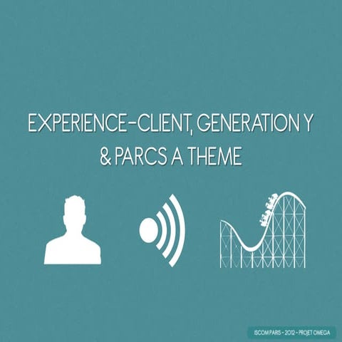 Présentation PPT La Digitalisation des Parcs à thème