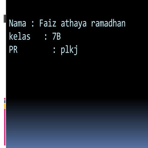 Plkj | PPTX