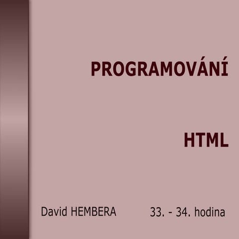 Prg13 Html