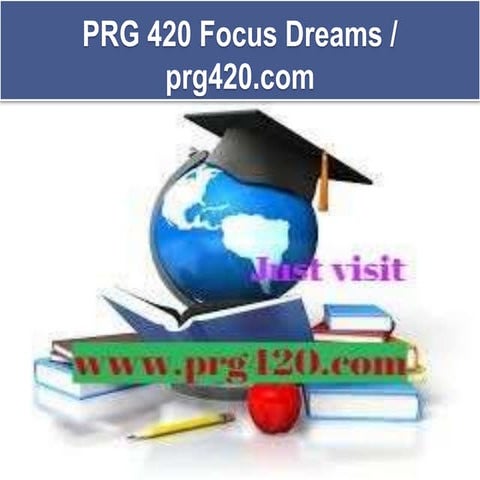 Prg 420 focus dreams   prg420.com