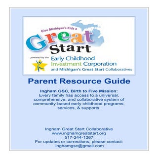 Parent Resource Guide