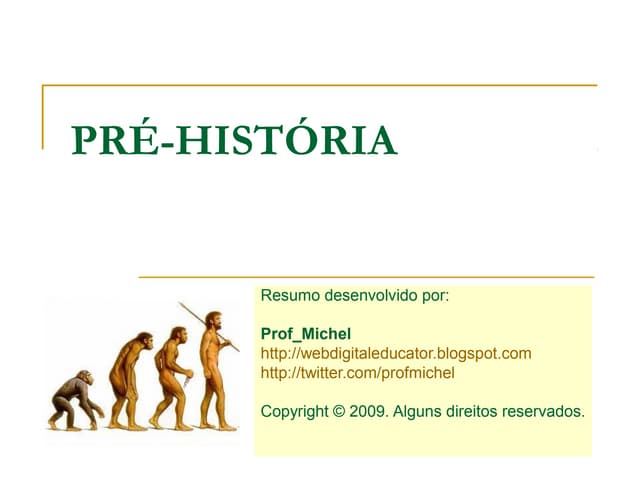 Pré história 01