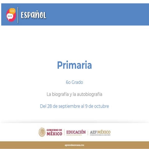 La biografía y la autobiografía