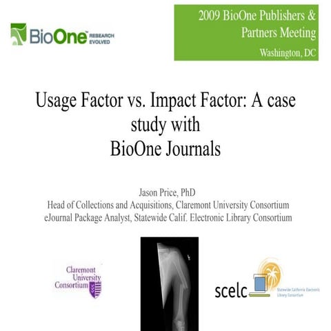 Usage Factor vs. Impact Factor: A case study with