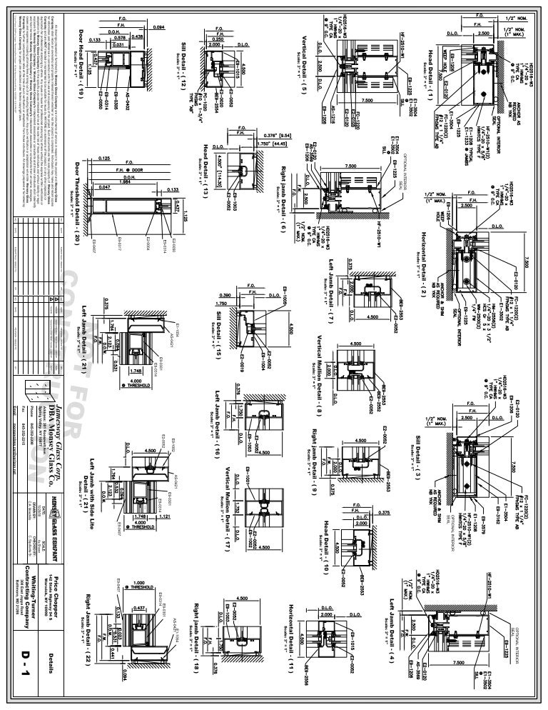 Price chopper approved shop drawings d 1 (1)