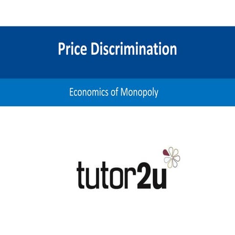 Price Discrimination