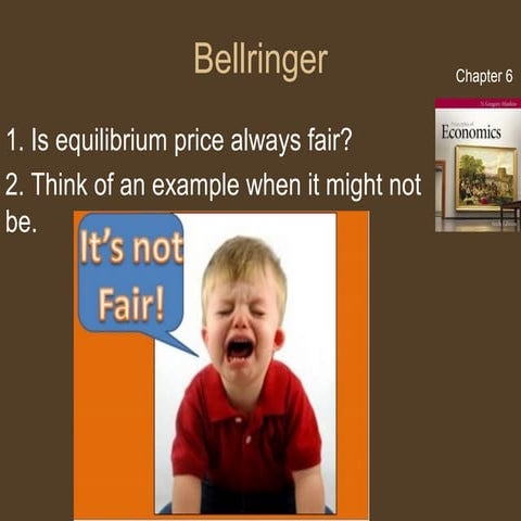 Price floors and ceilings