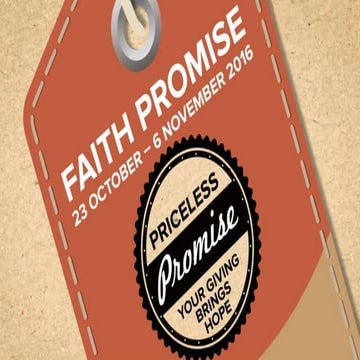 Responding to God's Priceless Promises | Neil Bester | 30 October 2016 