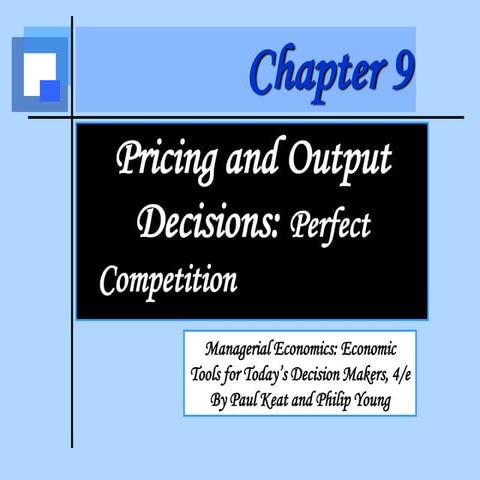 Pricing and Output Decision managerialpptx