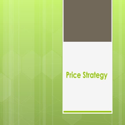 PRICing  STRATEGY in Marketing BBA& MBA.ppt