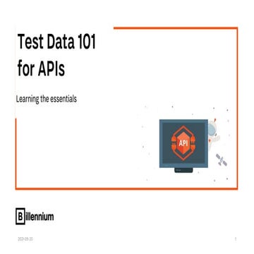 apidays LIVE Hong Kong 2021 - Test Data 101 for APIs by Pricilla ...