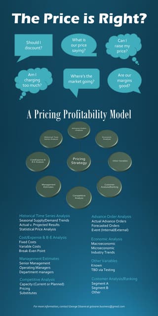 Pricing Model Infographic