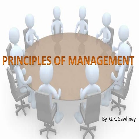 Priciples  of  management1
