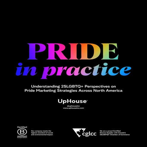 Insights into 2SLGBTQ+ Perspectives on Pride Marketing Across North ...