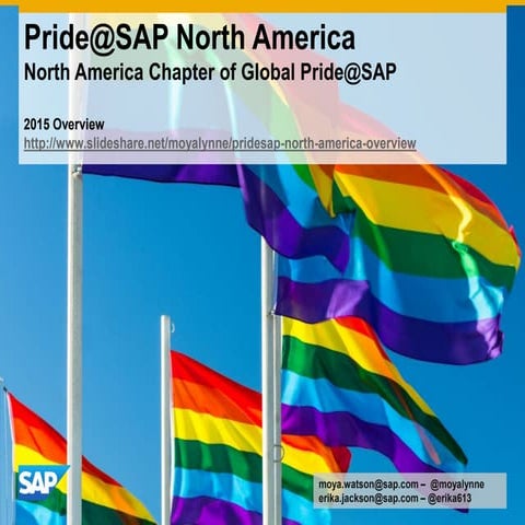 Pride@SAP North America Overview