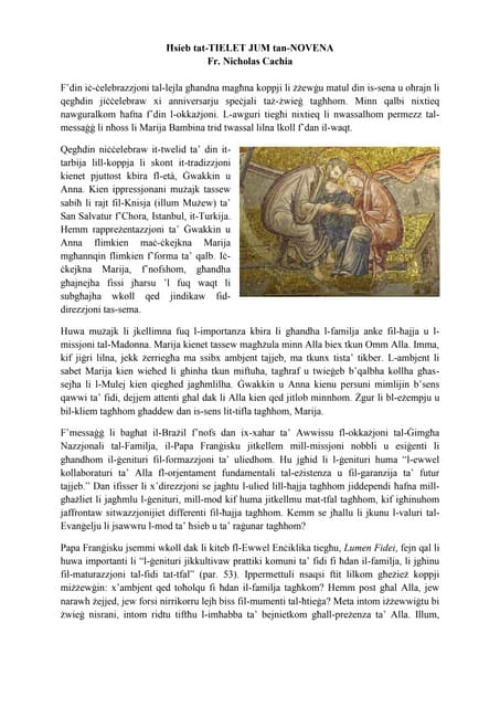 Il-Labtu tal-Madonna tal-Karmnu | PDF
