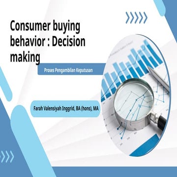 Consumer Buying Behavior and Decision Making | PPT