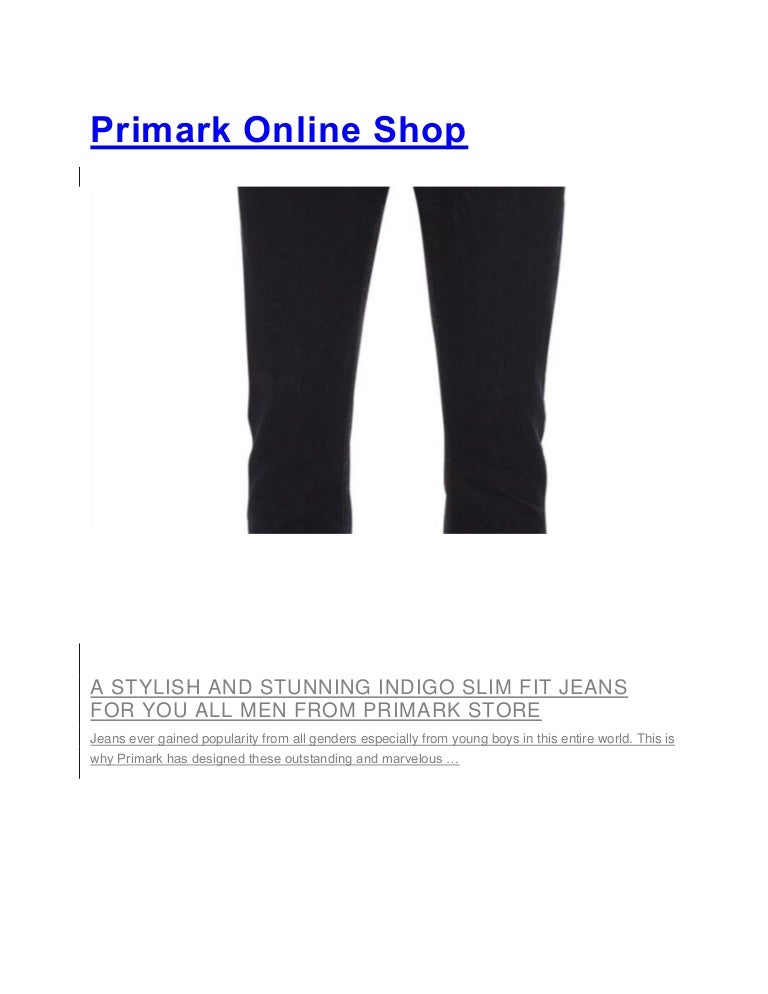 primark slim fit jeans
