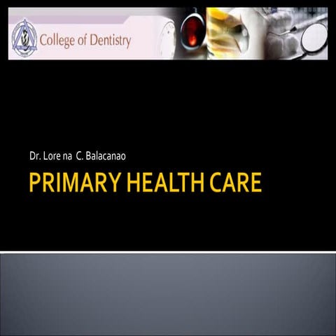 Primary Health Care