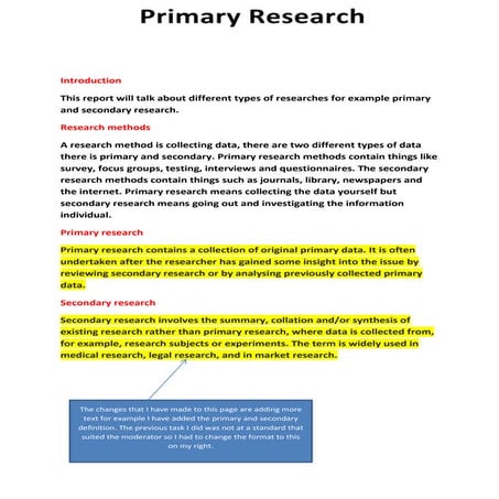 Primary and secondary research (fixed)