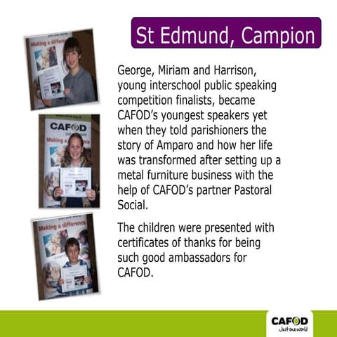 Primary celebration (spring 2011)