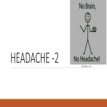 Primary headache