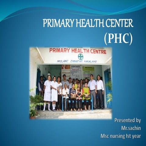 Primary health center by Sachin dwivedi