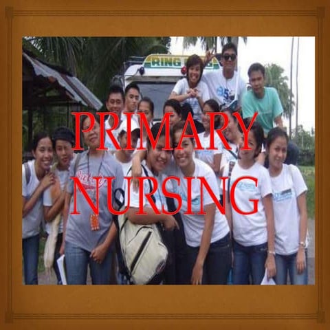 Primary nursing