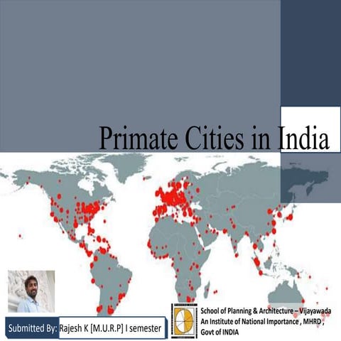 Primate cities in india