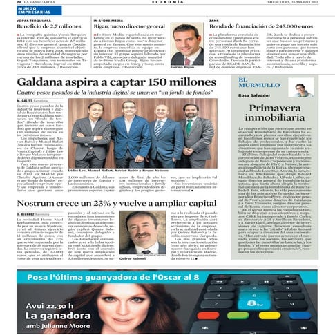 Primavera Inmobiliaria - La Vanguardia 25032015 - Página 70