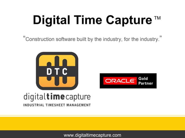 DTC Primavera Integration | PPT