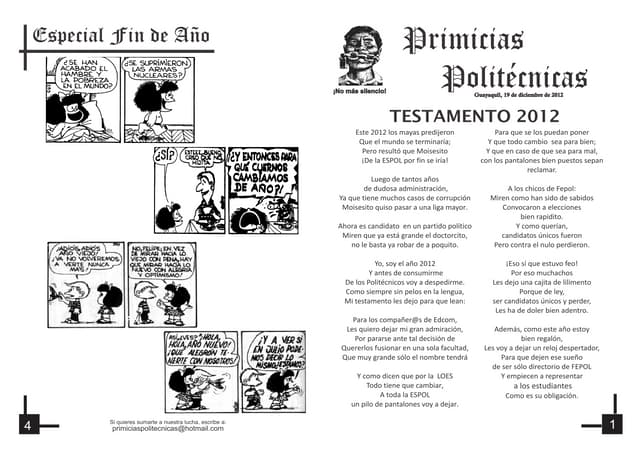 Primcias testamento 2012 curvas