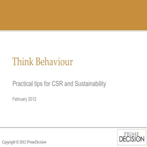 ThinkBehaviour: 8 practical tips