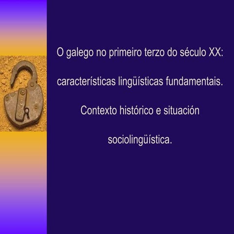 Primeiro terzo lingua