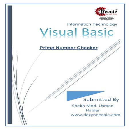 Shikh Mohammad Usman Haidar , BCA Third Year