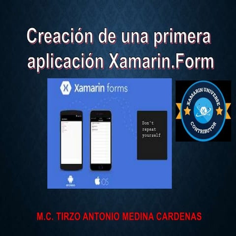 primera aplicacion Xamarin.pptx