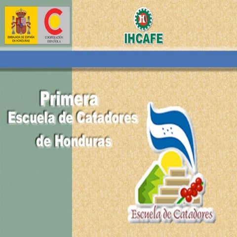 Primera escuela catadores de cafe de honduras 2004