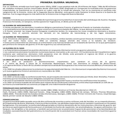 Primera guerra mundia1