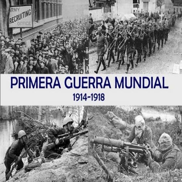 Resumen de Primera Guerra Mundial con antecedentes, etapas y consecuencias