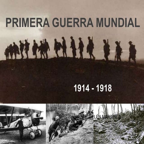 Primera guerra mundial Belén M.