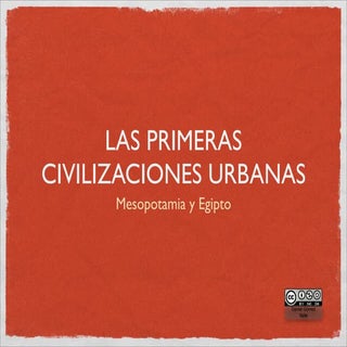 Las primeras civilizaciones