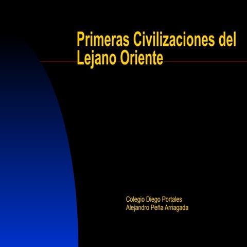Primeras civilizaciones del lejano oriente 7mo