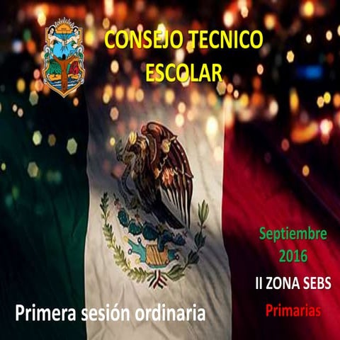 CTE Primera sesion ordinaria 2016-2017